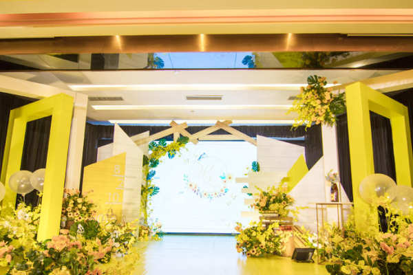 个性家 热情橙色婚礼 丽晶大酒店6楼 东方颂焱