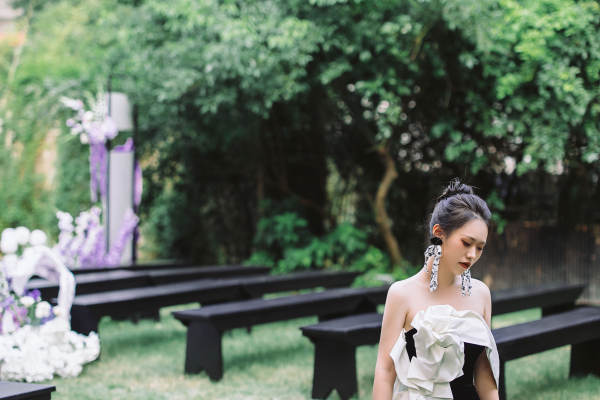 米迪婚礼 | 浪漫紫色小众户外