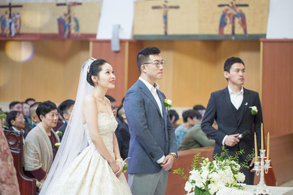 教堂婚礼之天主圣心