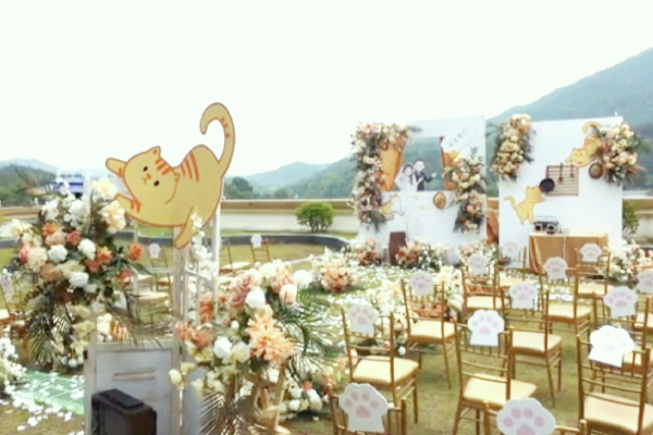 法式露台草坪婚礼