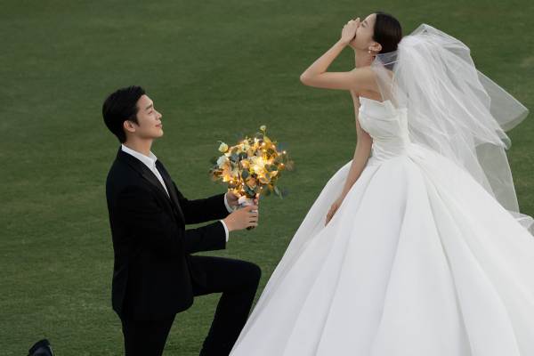 婚纱照油画复古『Date’』