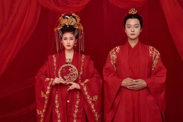 中式婚纱照