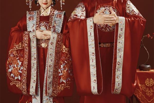 俏皮搞怪的汉服婚纱照我可太喜欢啦~