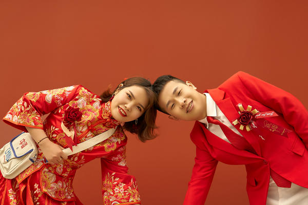 复古小红墙