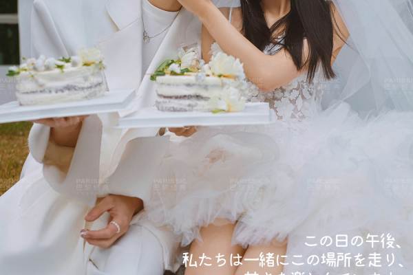 用婚纱照镜头X定格成治愈系偶像剧的画面