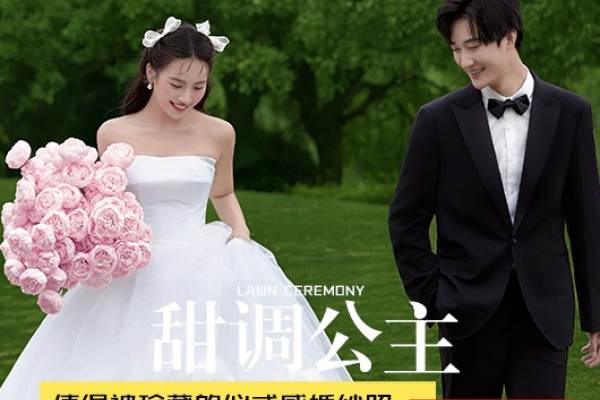 《至爱草坪》清新森系/氧气感婚纱照