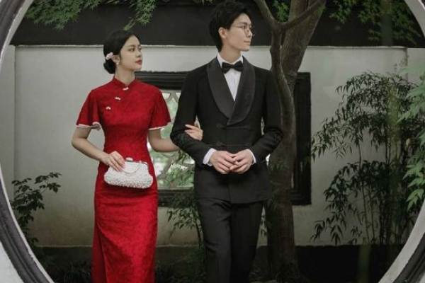 【维纳斯】民国复古园林风婚纱照