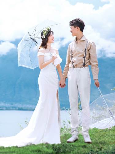 秋季也能拍超清新的婚照？！ #客片