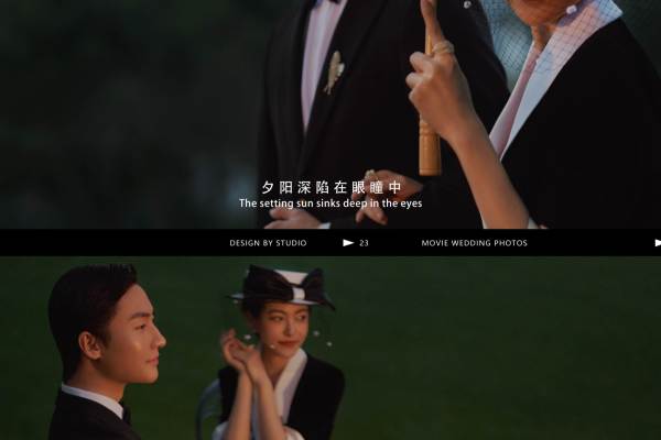 摊牌了,我就是抵挡不了赫本复古婚纱照的魅力~