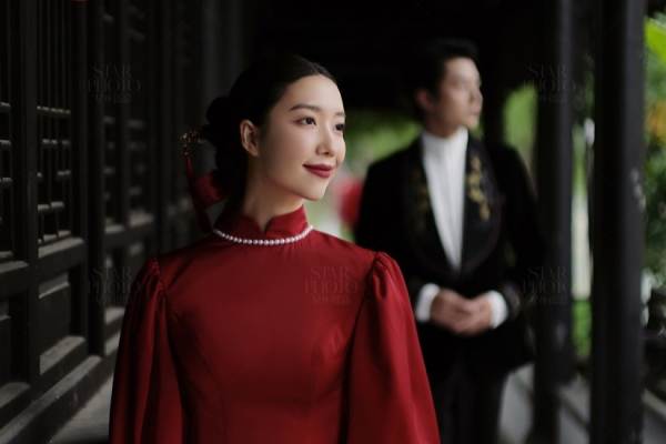 星座摄影丨民国风婚纱照