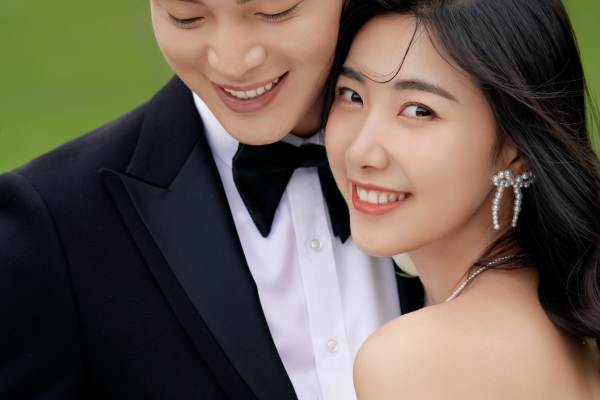 园林婚纱照