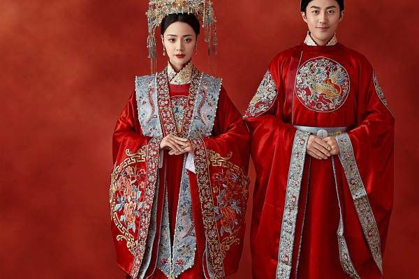 【中国风明制婚服】结婚照
