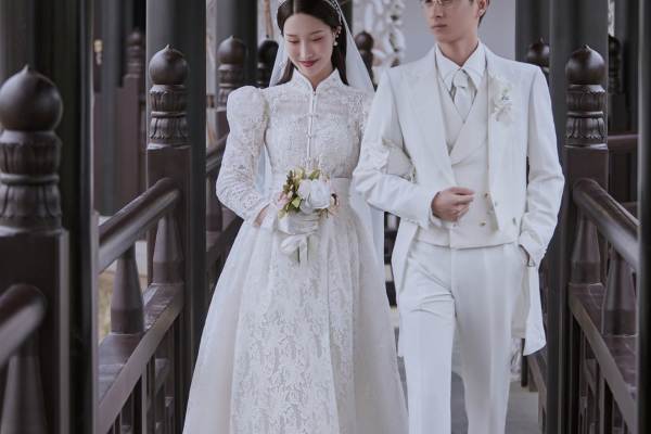 园林婚纱照