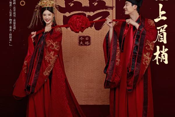 反传统国风系列 | 打情骂俏的汉服婚纱照