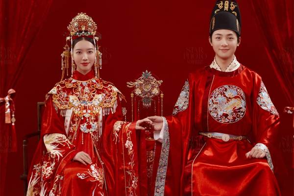 明制汉服丨一纸婚书