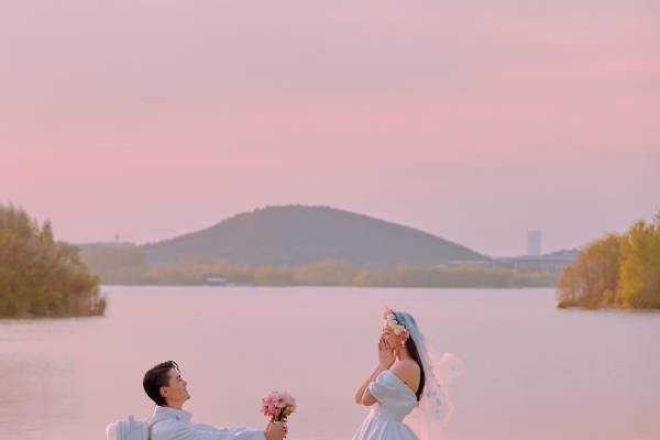 夕阳外景/创意拍摄/徐州婚纱照