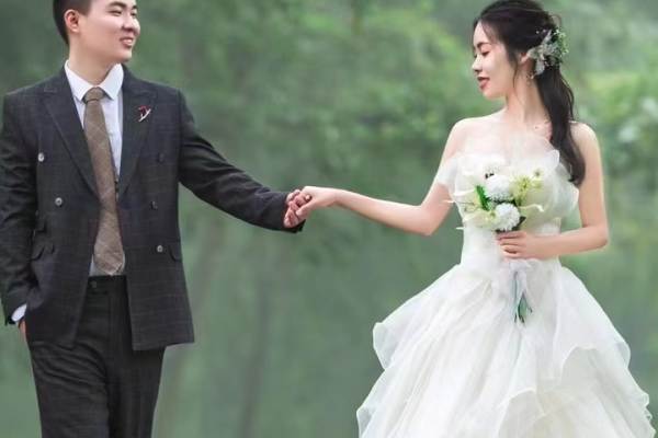 森系婚纱照