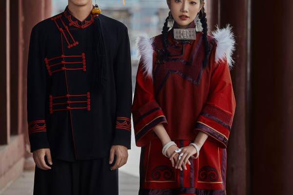 彝族婚纱照-十里红妆