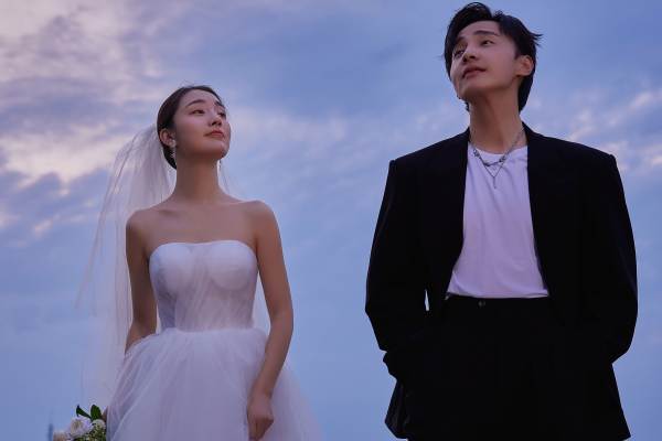 【沃格婚纱摄影工作室】城市晚霞