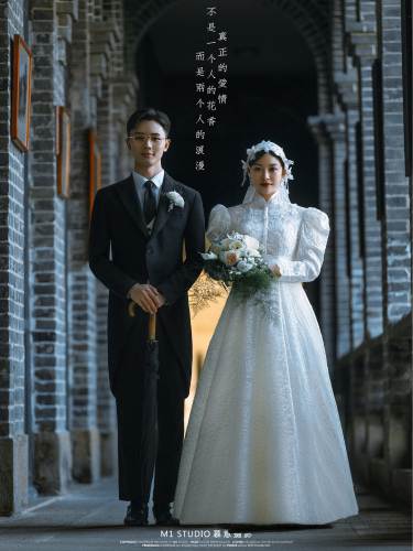民国风的温婉演绎 民国复古婚纱照