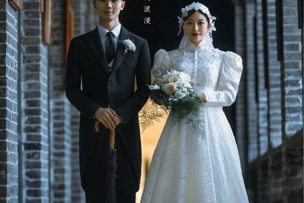 民国风的温婉演绎 民国复古婚纱照