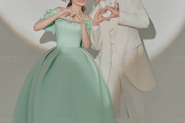 误入美术馆🌷超甜公主风创意小众婚纱照
