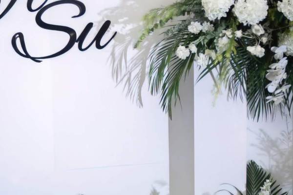 白绿系清新婚礼