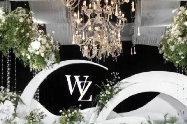 韩式婚礼 白绿配色 简约而不简单