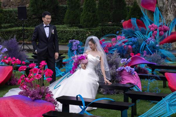 米迪婚礼 ｜一朵花的“自述”