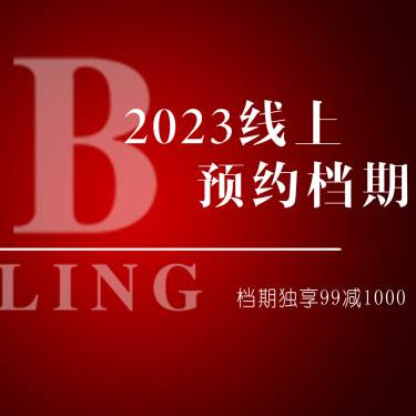 百灵婚礼】2023线上档期提前预定独享