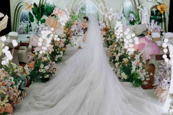【百灵婚礼】莫奈花园婚礼的理想样子