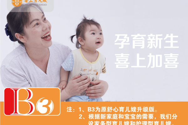 B1级暖心育儿嫂（形象图片与等级无关）