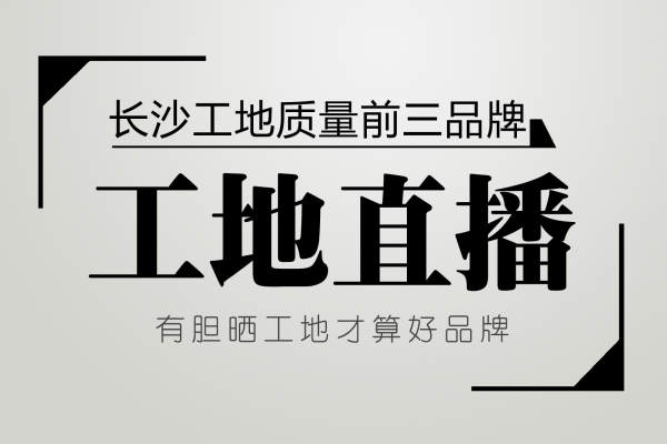 现代简约·长沙工地质量<前三>品牌