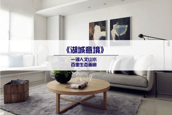 现代简约·湖城意境
